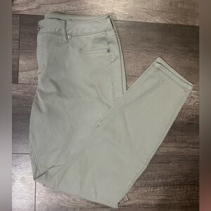 Maurice’s - Sage Green Skinny Jeans - Size L Regular Length